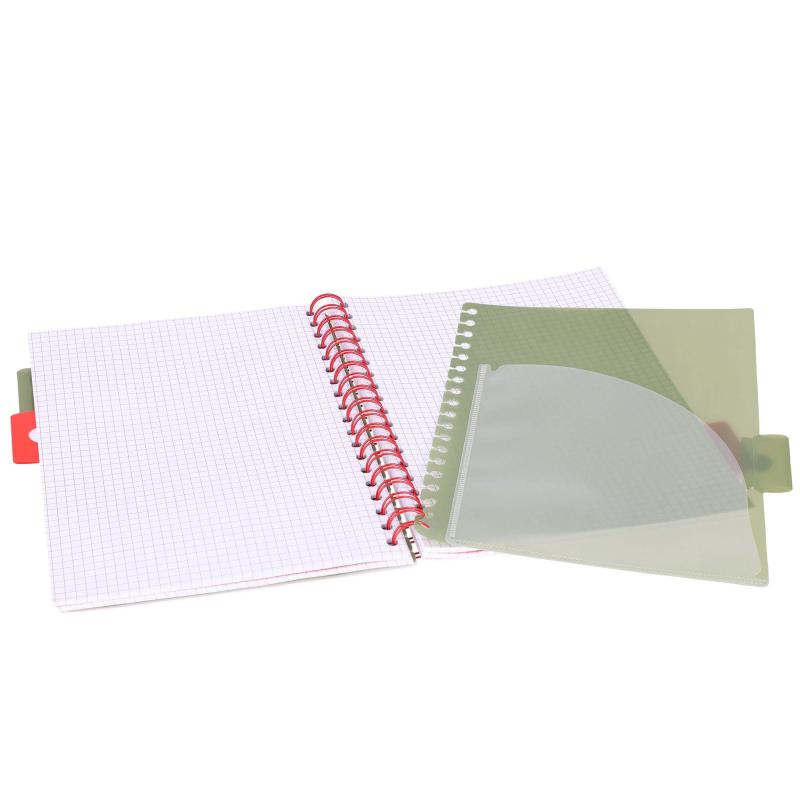 KOŁOZESZYT B5/100 # PADS TROPIKI - PAPUGA CZARNY 80G STRIGO