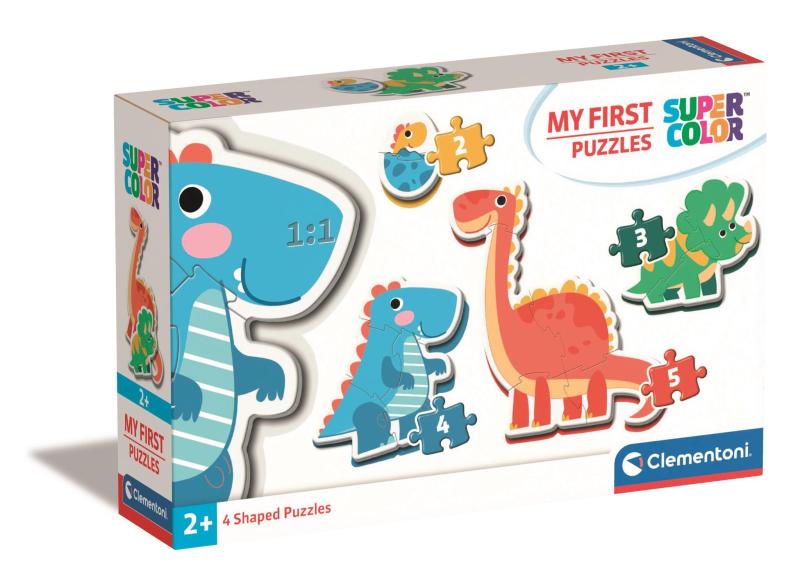 MOJE PIERWSZE PUZZLE DINOZAURY