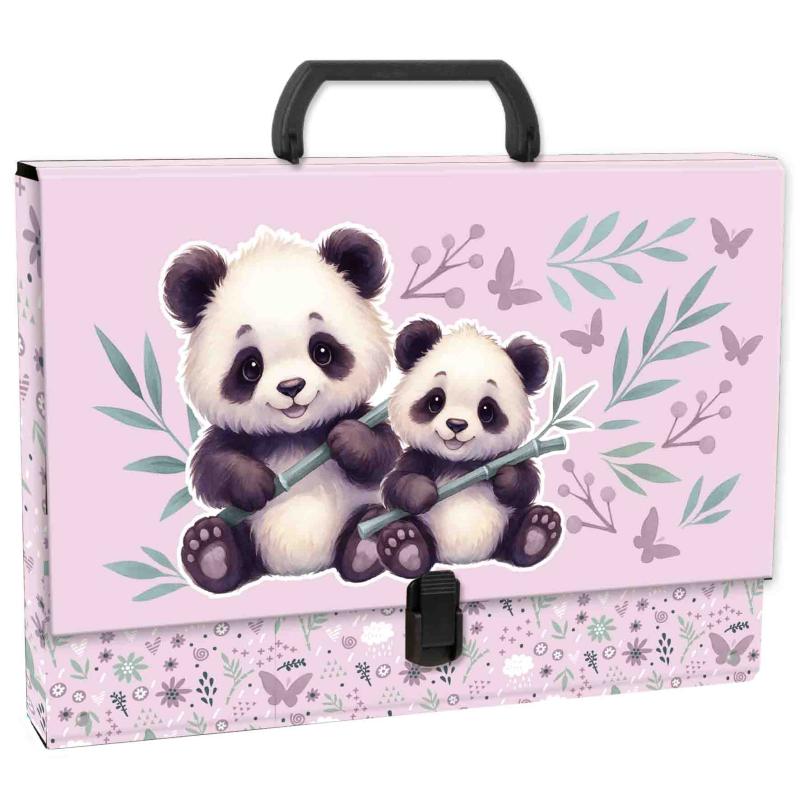 TECZKA TWARDA Z RĄCZKĄ PANDA 11