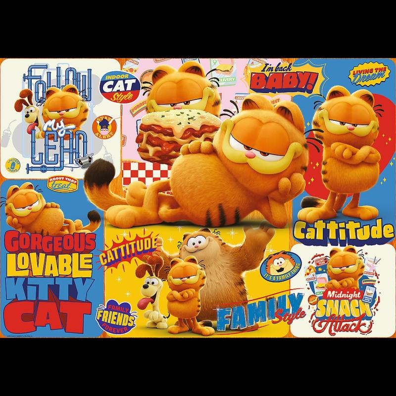 PUZZLE 1000 TREFL PRZYGODY GARFIELDA