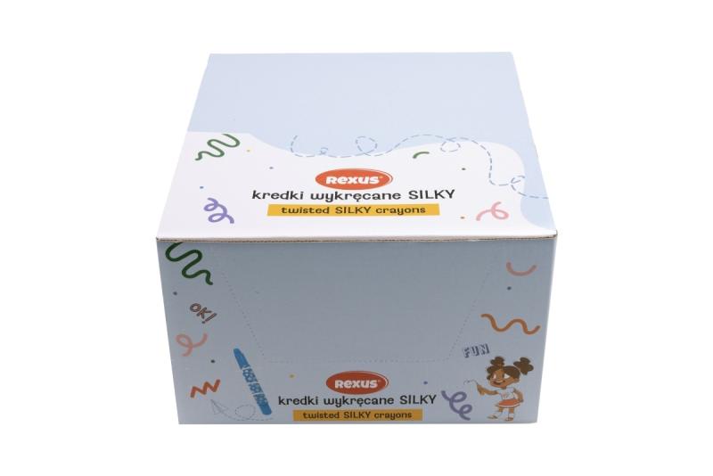 KREDKI 12 BENIAMIN WYKRĘCANE SILKY