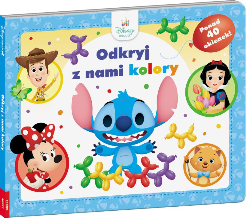 KSIĄŻECZKA DISNEY MALUCH.ODKRYJ Z NAMI KOLORY