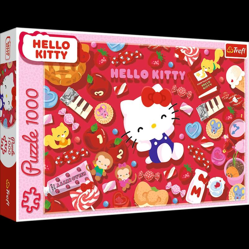 PUZZLE 1000 TREFL HELLO KITTY