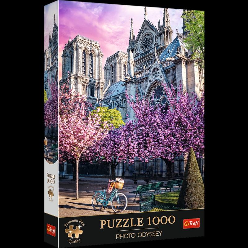PUZZLE 1000 TREFL KATEDRA NOTRE-DAME W PARYŻU