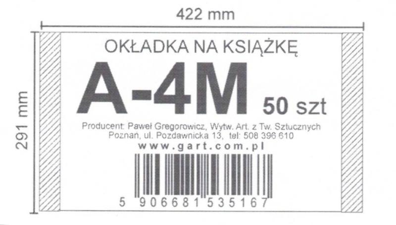 OKŁADKA A-4M GREGOROWICZ WYS. 29,1 A/50