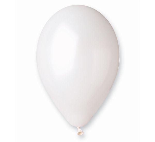 BALONY GM110 METAL 12' - PERŁOWO-BIAŁE 29/ 100 szt.