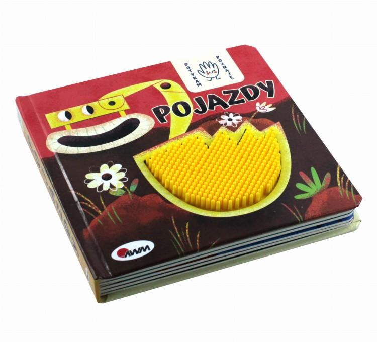 KSIĄŻECZKA DOTYKAM POZNAJĘ-POJAZDY
