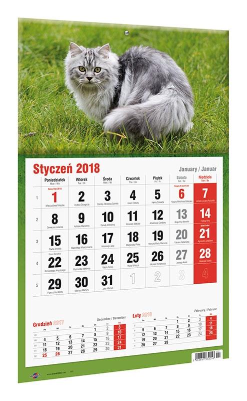 KALENDARZ TRÓJDZIELNY JEDNODZIELNY 2027