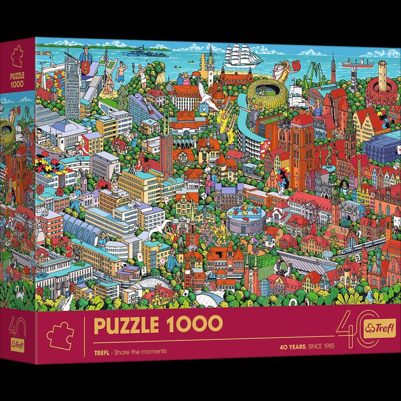 PUZZLE 1000 TREFL TRÓJMIASTO
