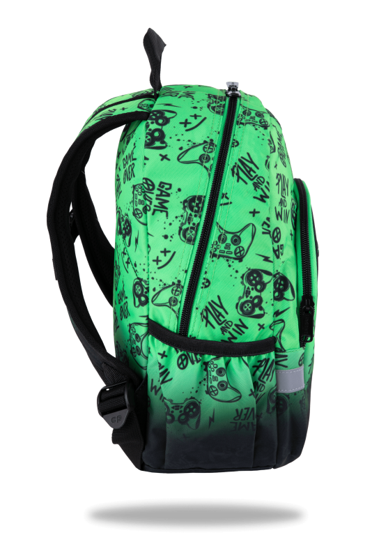 PLECAK DZIECIĘCY CP TOBY - GAME OVER GRADIENT GREEN