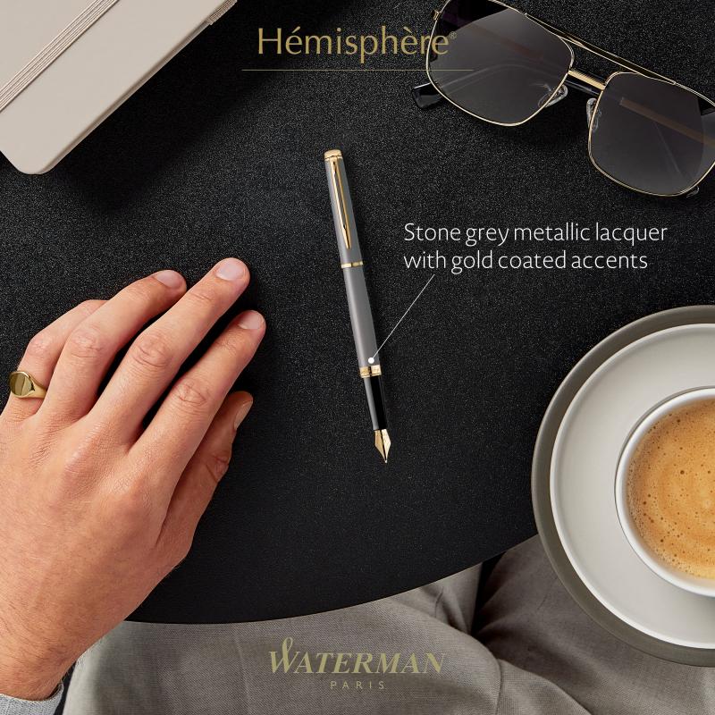 PIÓRO WIECZNE WATERMAN HEMISPHERE LAVA BLACK GT