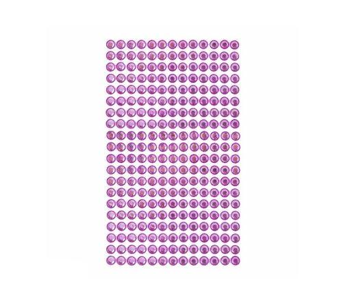 KRYSZTAŁKI SAMOPRZYLEPNE A/260 6MM PINK