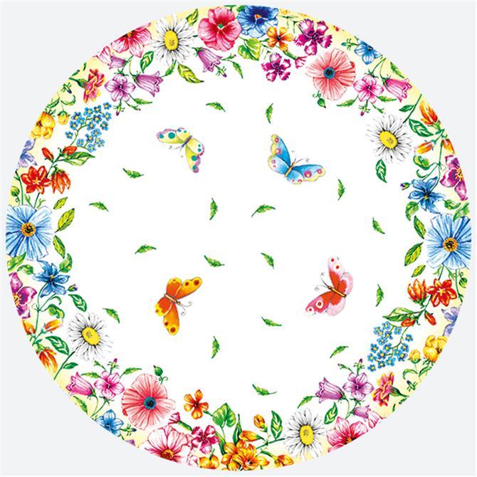TALERZYK PAPIEROWY ŚR22,7 CM DAISY