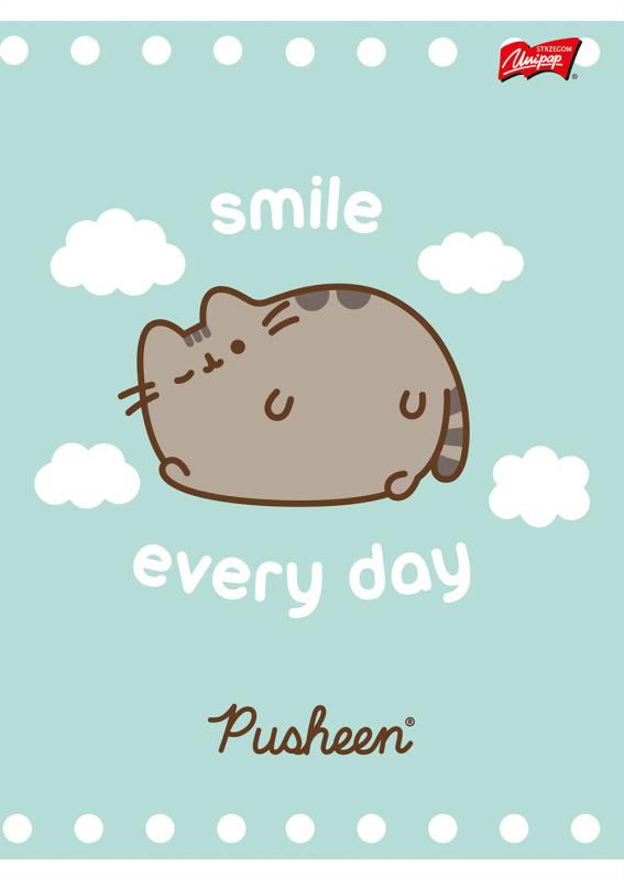 ZESZYT A5/32= LAMINOWANY PUSHEEN