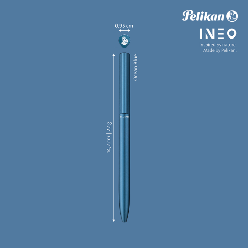 DŁUGOPIS PELIKAN K6 INEO OCEAN BLUE ETUI