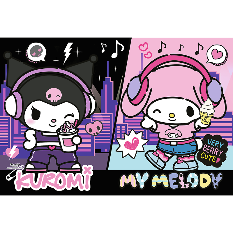 PUZZLE 160 TREFL KUROMI RZĄDZI HELLO KITTY