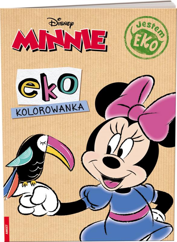 KSIĄŻECZKA MINNIE. EKOKOLOROWANKA