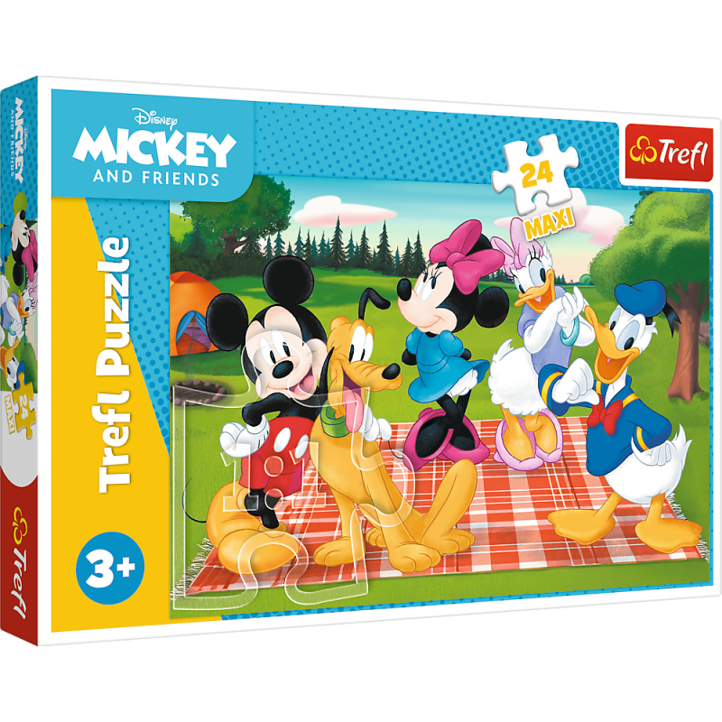PUZZLE 24 TREFL MAXI ULUBIONA MYSZKA MIKI