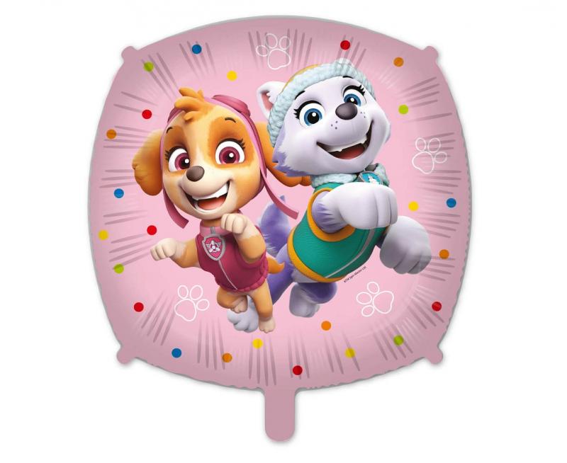 BALON FOLIOWY 18 PAW PATROL PARTY - SKYE AND EVEREST