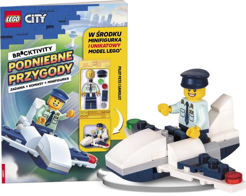 KSIĄŻECZKA LEGO CITY PODNIEBNE PRZYGODY