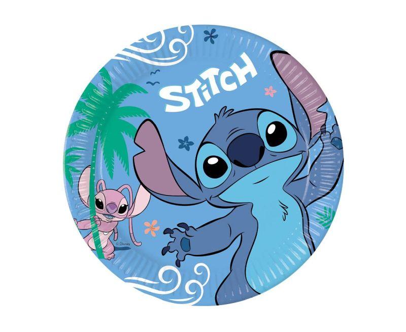 TALERZYKI PAPIEROWE STITCH & ANGEL 23CM A8