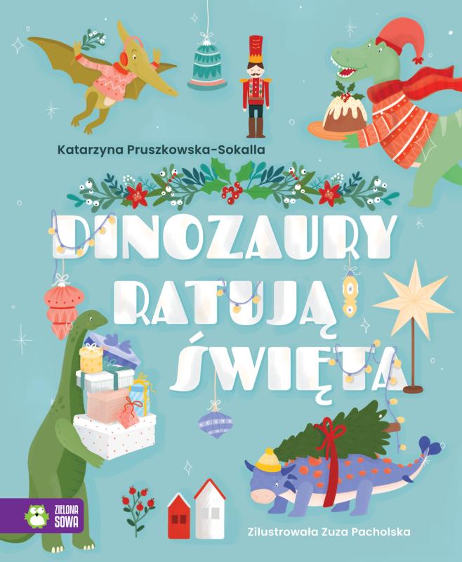 KSIĄŻECZKA DINOZAURY RATUJĄ ŚWIĘTA #ŚWIĘTA