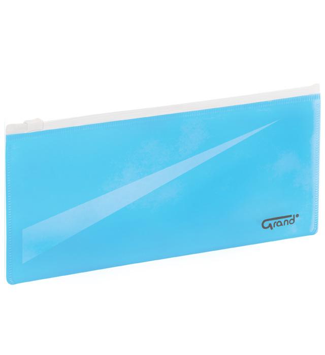 KOPERTA Z ZAMKIEM STRUNOWYM 240X118mm GRAND GR-P053 niebieska