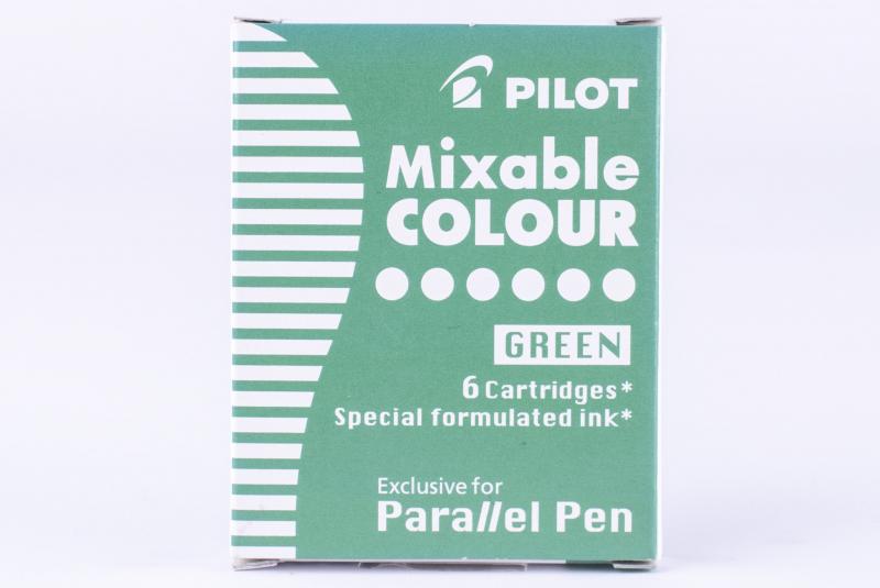 NABOJE PARALLEL PILOT ZIELONY A6