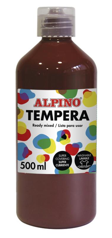 FARBA PLAKATOWA ALPINO 500ML BRĄZOWA