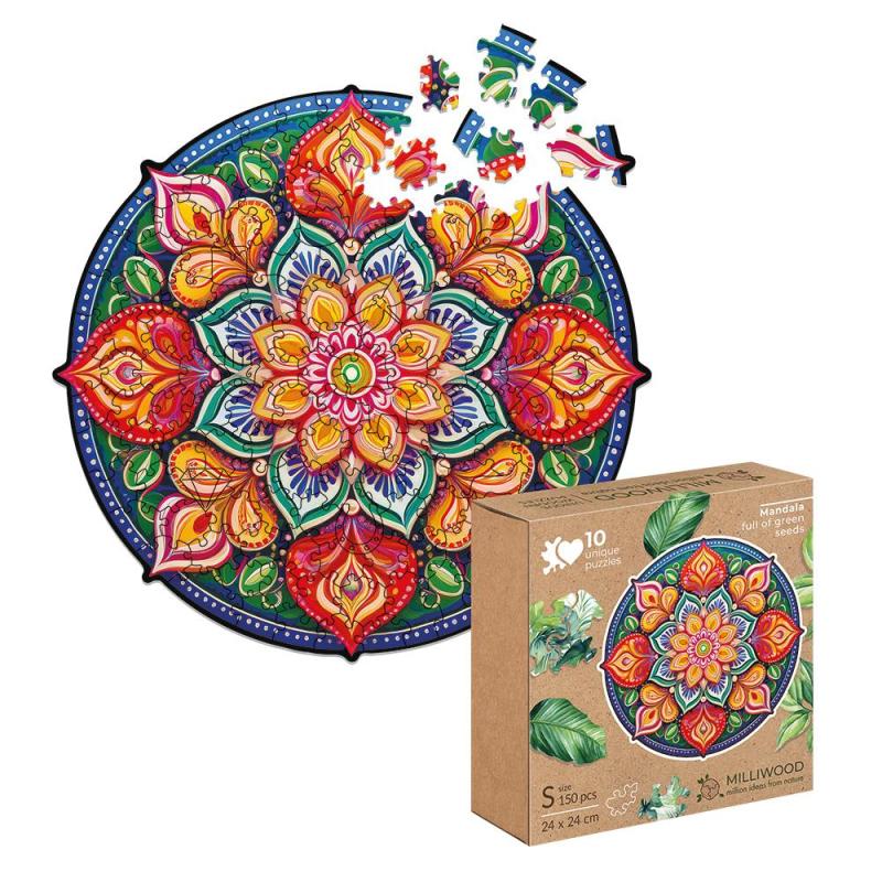 PUZZLE DREWNIANE MILLIWOOD MANDALA NADZEI