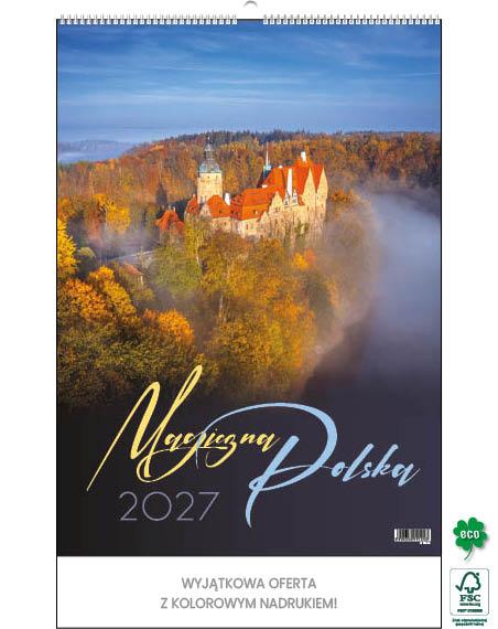 KALENDARZ WIELOPLANSZOWY MAGICZNA POLSKA JOTAN STANDARD