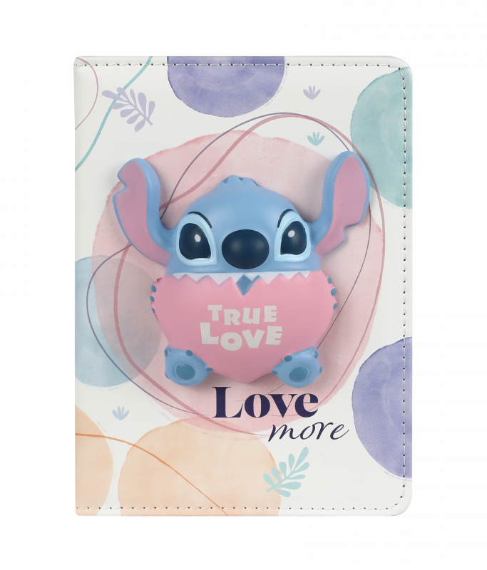 NOTES B6 - SQUISHY 3D - WZÓR 3 - STITCH DISNEY FASHION
