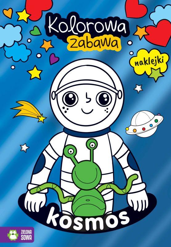 KSIĄŻECZKA KOLOROWA ZABAWA. KOSMOS