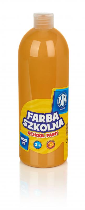 FARBA SZKOLNA ASTRA 1000ML JASNOBRĄZOWA