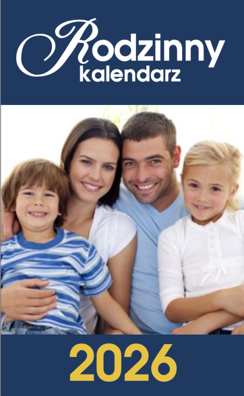 KALENDARZ ZDZIERAK B7 RODZINNY AREX