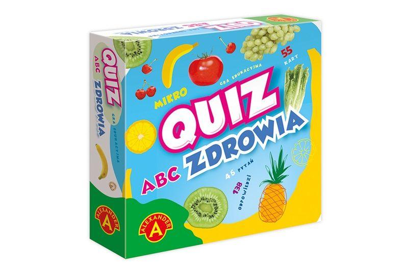 QUIZ ABC ZDROWIA KIESZONKOWA GRA EDUKACYJNA