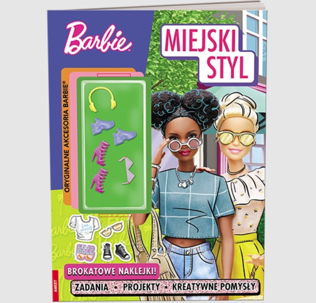 KSIĄŻECZKA MATTEL BARBIE. MIEJSKI STYL