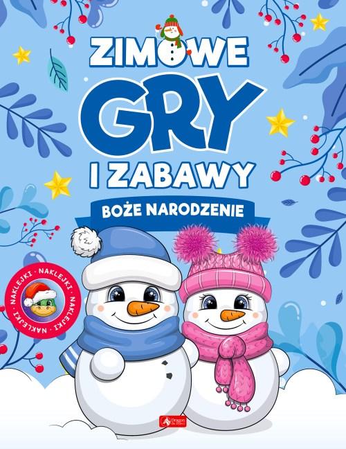 KSIĄŻECZKA ZIMOWE GRY I ZABAWY BOŻE NARODZENIE #ŚWIĘTA