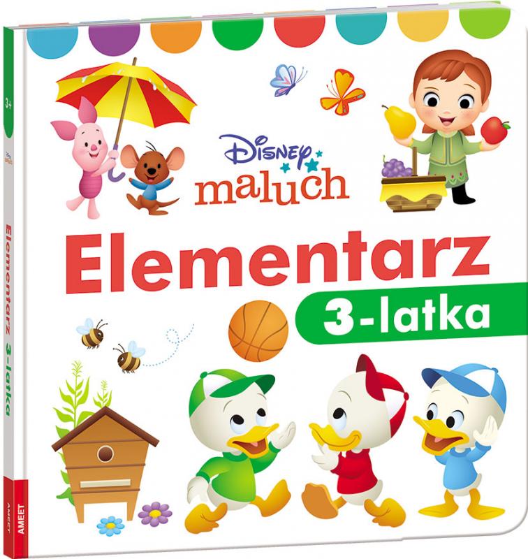 KSIĄŻECZKA DISNEY MALUCH. ELEMENTARZ 3-LATKA