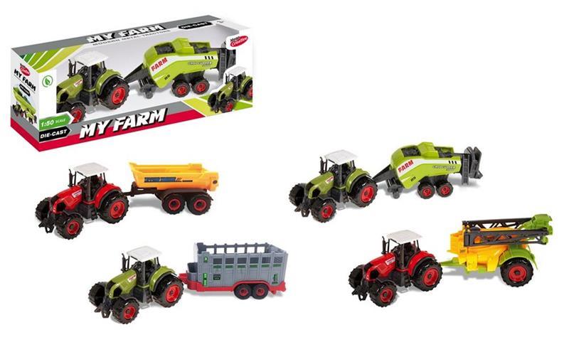 MOJE RANCZO TRAKTOR MET+AKC 22CM PLX 72/144
