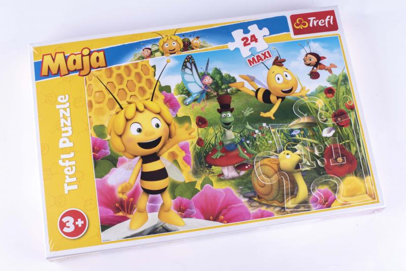 PUZZLE 24 TREFL MAXI W ŚWIECIE PSZCZÓŁKI MAI