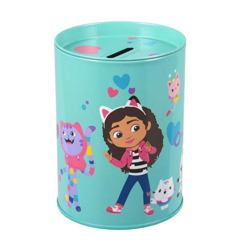 SKARBONKA METALOWA OKRĄGŁA GABBY S DOLLHOUSE STK PB 6 24