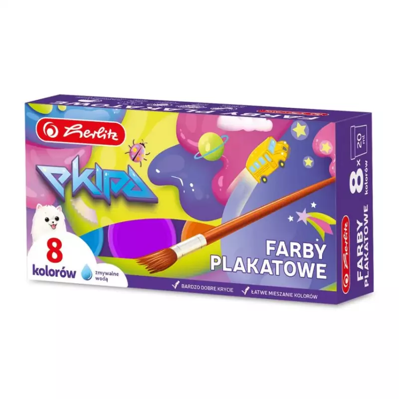 FARBY PLAKATOWE 8/20ML HERLITZ EKIPA