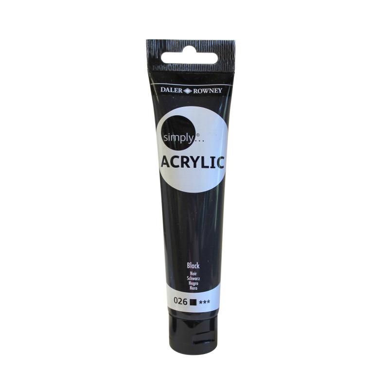FARBA AKRYLOWA 75ML LYRA BLACK