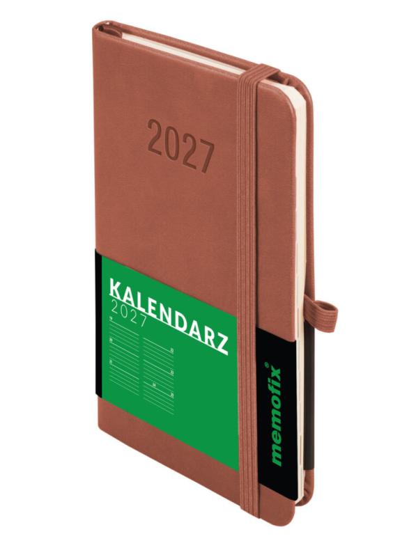 KALENDARZ A6 MEMOFIX TYGODNIOWY MOCHA MOUSE