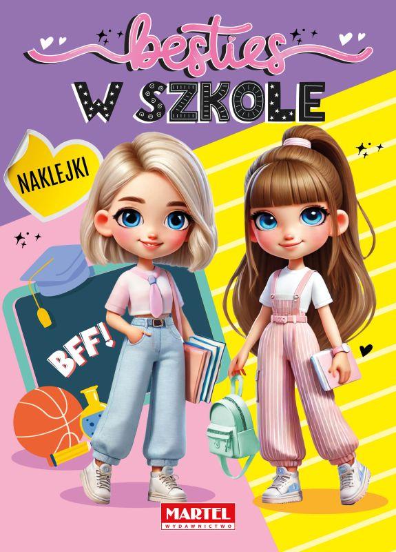 KSIĄŻECZKA BESTIES.W SZKOLE Z NAKLEJKAMI