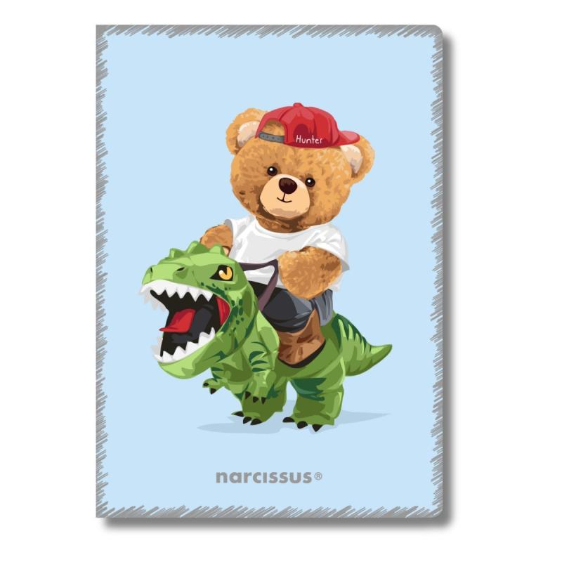 ZESZYT A5/60 # PP TEDDIES 80G NARCISSUS