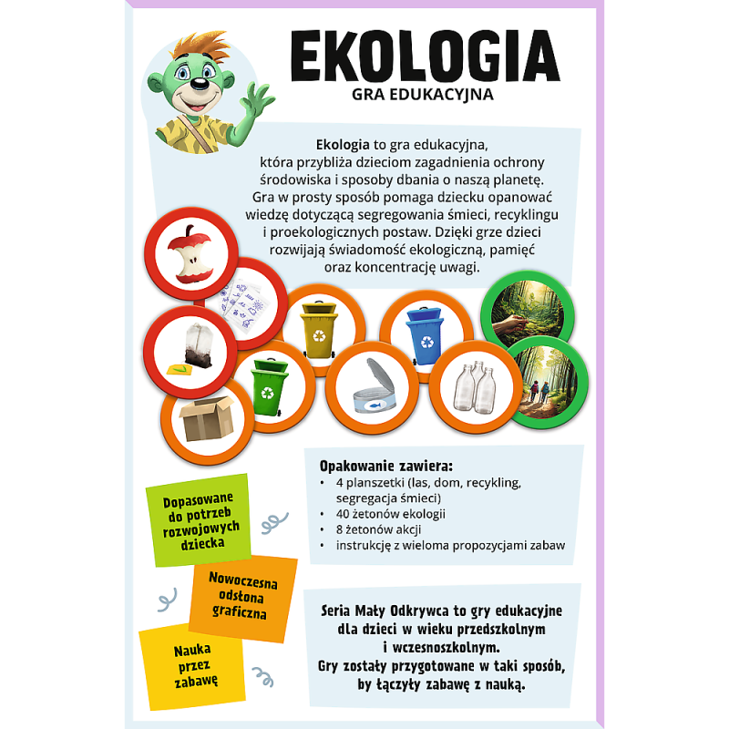 GRA TREFL EKOLOGIA/MAŁY ODKRYWCA