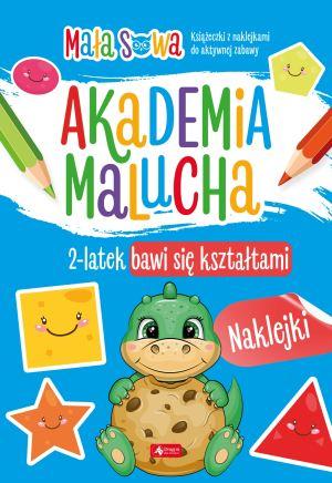 KSIĄŻECZKA AKADEMIA MALUCHA 2 LATEK BAWI SIĘ KSZTAŁTAMI