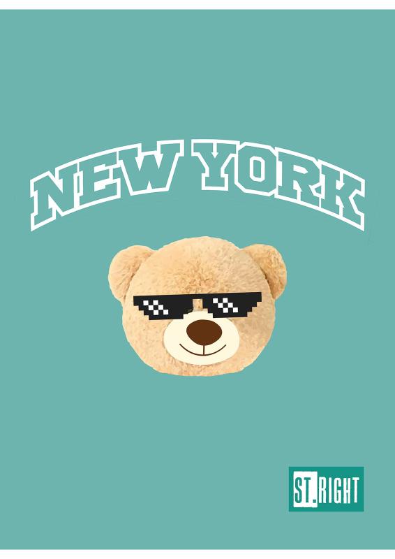 ZESZYT A4/32 # NYC MOOD LAMINOWANY